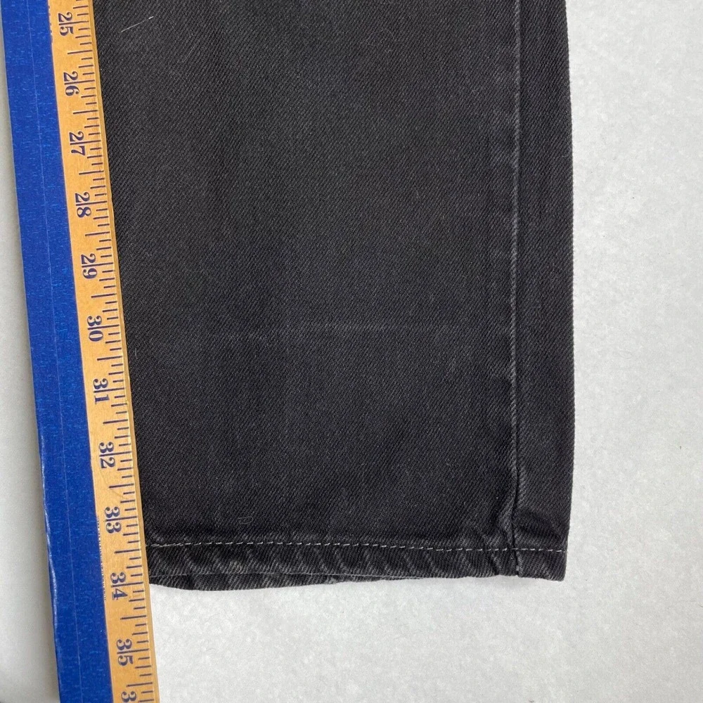 Levis‎ 505 Men's Jeans Black W34 L34 Straight Leg Straight Fit 100% Cotton Denim